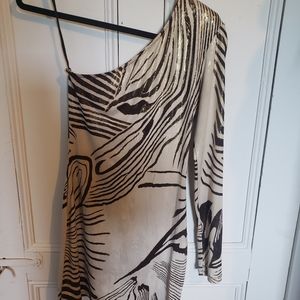 Asymetrical mini dress/tunic